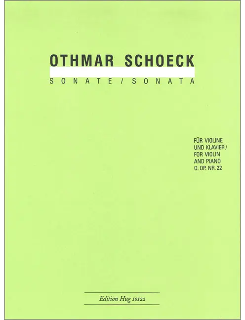 Sonate o/op 22